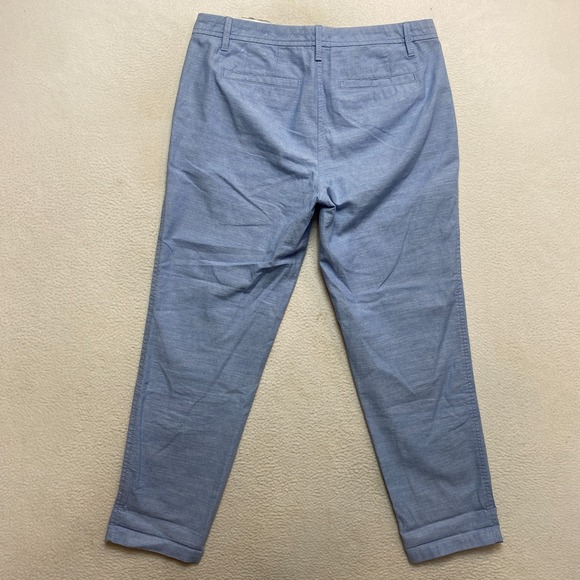 Talbots Pants Womens 6P Sky Blue Relaxed Chino Casual Preppy ravel NWT - Picture 10 of 10